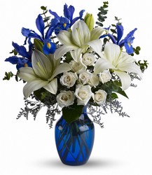 Blue Horizons Bouquet from Victor Mathis Florist in Louisville, KY